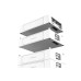 Energijos kaupimo sistema Dyness STACK100 - 4S (su BMS, 20,48 kWh)
