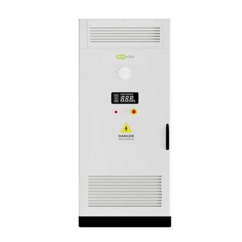 Energijos kaupimo sistema EcoSolex M125G261A (125 kW invertertis; 261 kWh baterija, EMS, skaitiklis)