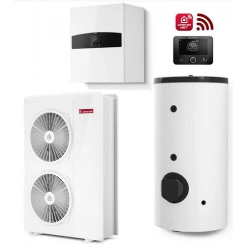 Šilumos siurblys oras-vanduo Ariston Nimbus Flex120 S-3 Net su 190l vandens šildytuvu 14,37 kW