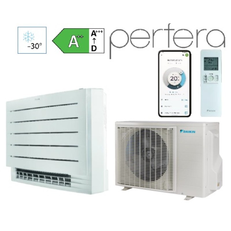 FVXTM30B / RXTM30A Grindinis pastatomas šilumos siurblys Daikin Perfera 3,0kW / 3,2kW