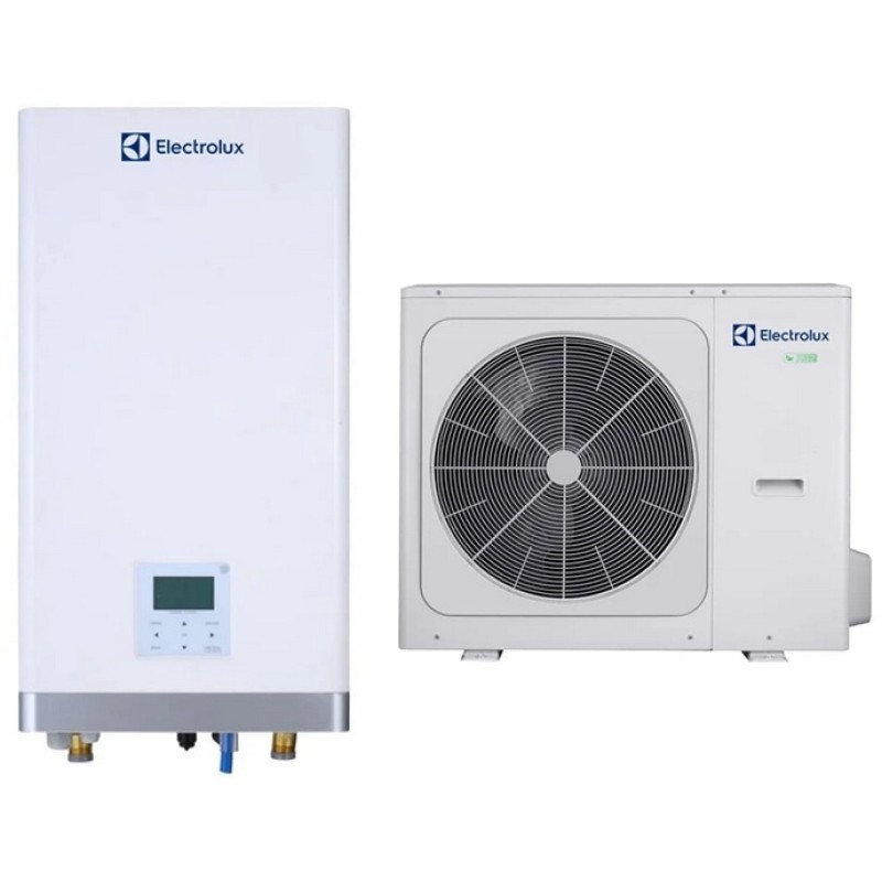 Šilumos siurblys oras - vanduo Electrolux be talpos (EHB-100/N8 - EMHP-8V/N8) 8,4/8,3 kW