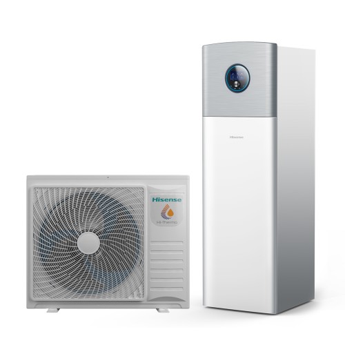 Šilumos siurblys oras-vanduo Hisense Hi-Therma Integra Combi (AHW-044HCDS1 / AHS-044HCDSAA-23) 4,4 kW