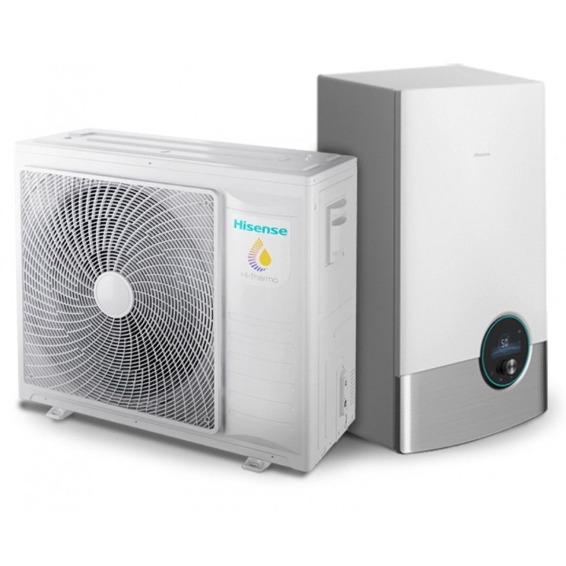 Šilumos siurblys oras-vanduo Hisense Hi-Therma Split (AHW-060HCDS1 / AHM-060HCDSAA) 6,0 kW