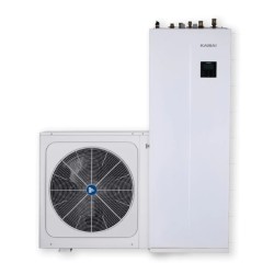 Šilumos siurblys oras-vanduo KAISAI su integruotu boileriu (KMK-240L-100RY3 / KHA-08RY1-B) 8,0 kW Šilumos siurblys oras-vanduo KAISAI su integruotu boileriu (KMK-240L-100RY3 / KHA-08RY1-B) 8,0 kW