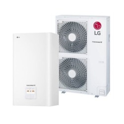 Šilumos siurblys oras - vanduo LG Hydro Split su 200l talpa (HU123MRB /HN1600MC) 12,0/10,4 kW