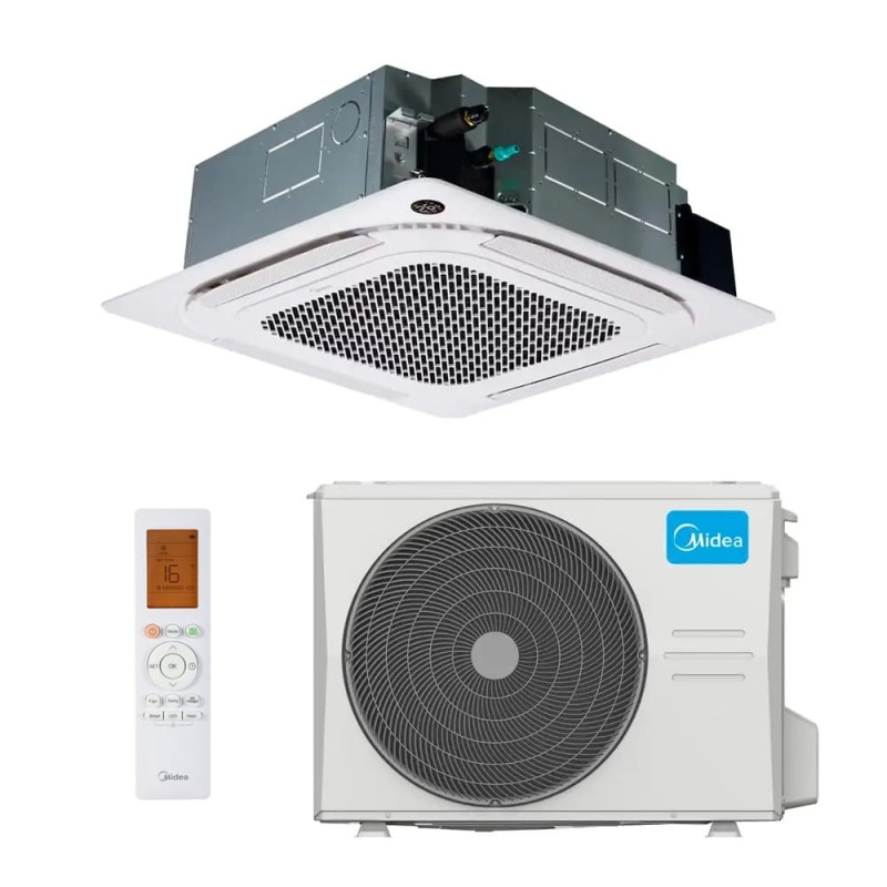MCD1-36HRFNX-QRD0W(GA) / MOD30U-36HFN8-RRD0W(GA) Kasetinis oro kondicionierius Midea Breezeless+ 10,6 kW / 11,1 kW