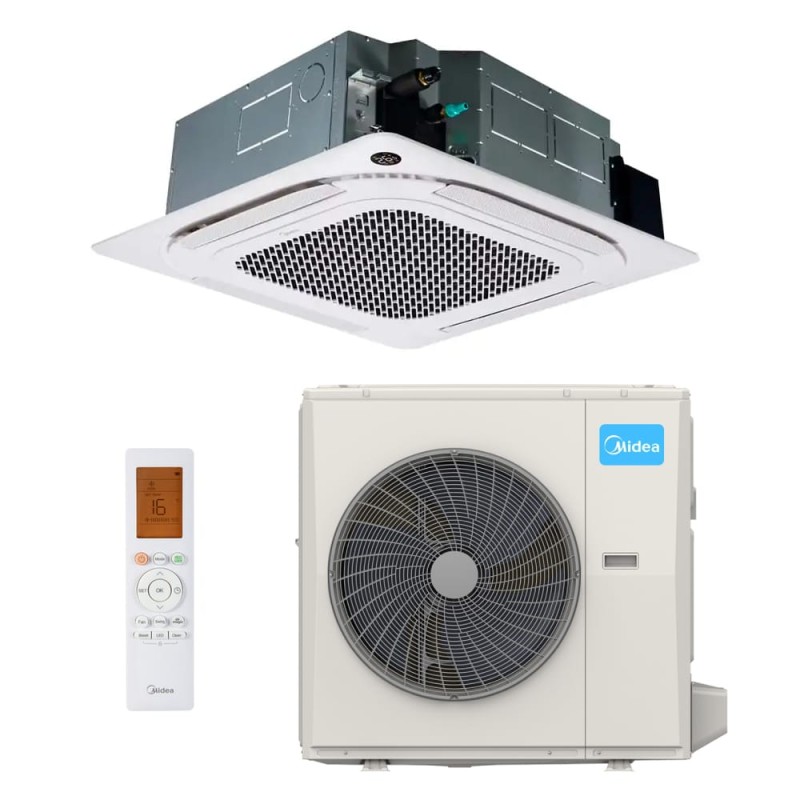 MCD1-48HRFNX-QRD0W(GA) / MOX630U-48HFN8-RRD0W(GA) Kasetinis oro kondicionierius Midea Breezeless+ 14,1 kW / 16,1 kW