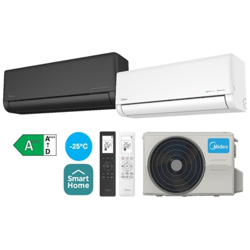 EZB-09RD6-I / EZ-09RD6H-O Sieninis šilumos siurblys Midea EZ 2,6 kW / 2,9 kW