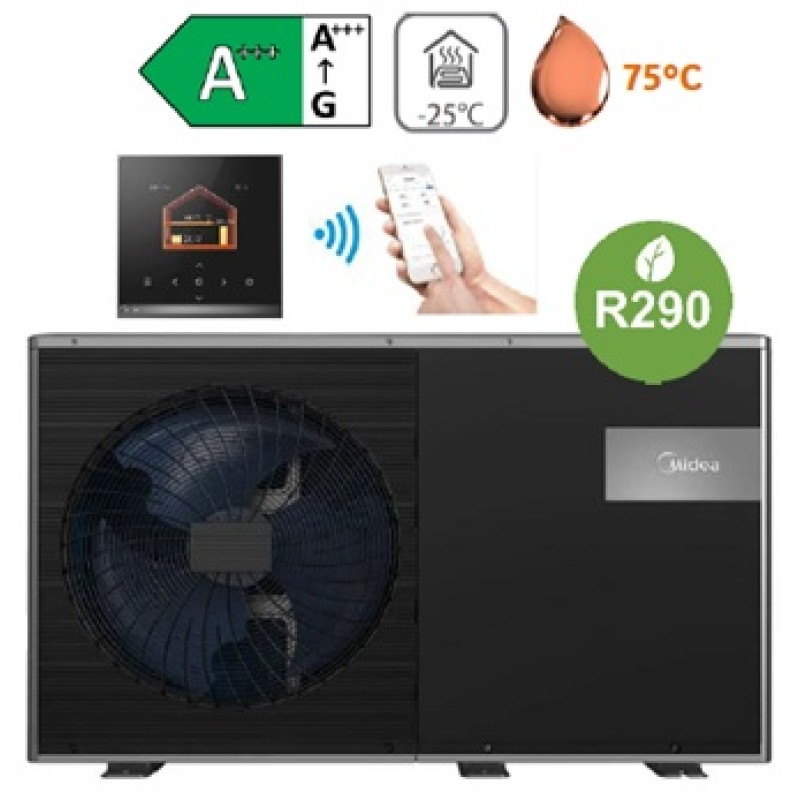 MHC-V6WD2N7 Midea monoblokinis šilumos siurblys oras-vanduo ARCTIC