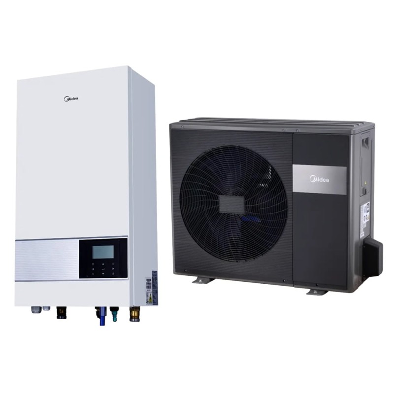 HB-A100/CDS90GN8-B2 / MHA-V8W/D2N8-B2 Midea šilumos siurblys oras-vanduoM-THERMAL ARCTIC