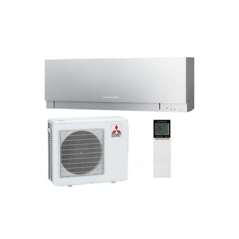 Mitsubishi Electric šilumos siurblys oras-oras, sidabrinis (MSZ-EF25VGKS / MUZ-EF25VGH) 2,5/3,2 kW