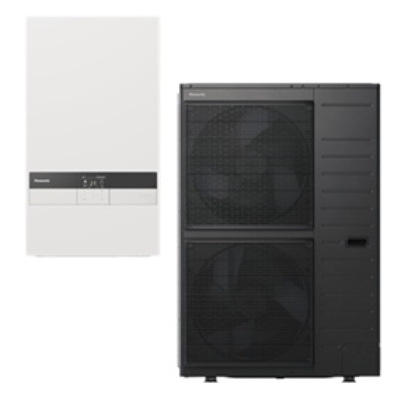 Šilumos siurblys oras - vanduo Panasonic be talpos (WH-SXC09K3E8 / WH-UXZ09KE8) 9 kW