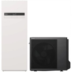 Šilumos siurblys oras - vanduo Panasonic su 185l talpa (WH-ADC0309K3E5AN / WH-UDZ05KE5) 5 kW