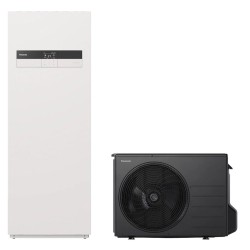 Šilumos siurblys oras - vanduo Panasonic su 185l talpa (WH-ADC0309K3E5AN / WH-UDZ03KE5) 3 kW