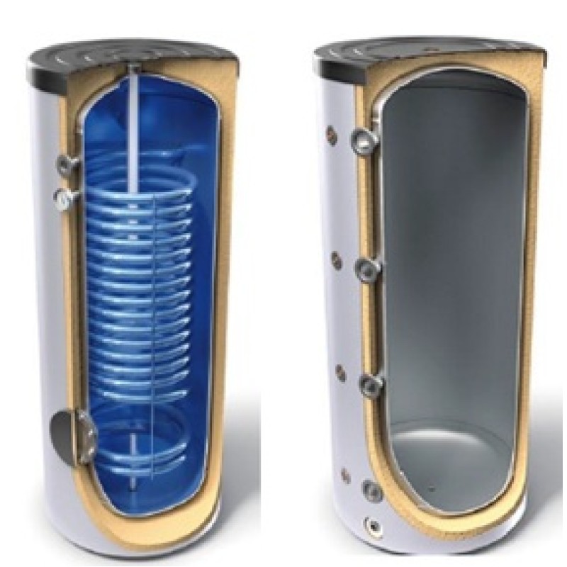 TESY vandens šildytuvas su vienu šilumokaičiu (šilumos siurbliui), 475l