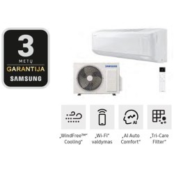 Bevėjis šilumos siurblys Samsung Wind Free Avant S2 (AR70F07C1AWNEU / AR70F07C1AWXEU) 2,0/2,2 kW Bevėjis šilumos siurblys Samsung Wind Free Avant S2 (AR70F07C1AWNEU / AR70F07C1AWXEU) 2,0/2,2 kW