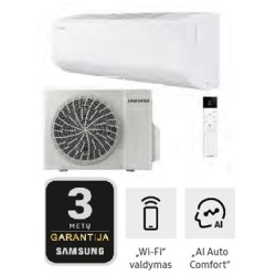 Bevėjis šilumos siurblys Samsung Wind Free Cebu S2 (AR50F15C1AHNEU / AR50F15C1AHXEU) 4,3/4,3 kW