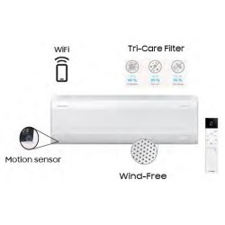 Samsung bevėjė “Multi-Split“ tipo sistemos vidinė sieninė dalis Wind Free Elite S2 AR70F07CAAWNEU 2,0/2,2 kW