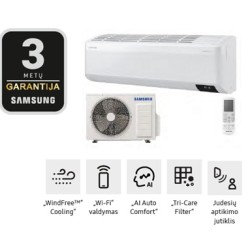 Bevėjis šilumos siurblys Samsung Nordic WindFree PRM (AR09TXCACWKNEE / AR09TXCACWKXEE) 2,5/3,2 kW Bevėjis šilumos siurblys Samsung Nordic WindFree PRM (AR09TXCACWKNEE / AR09TXCACWKXEE) 2,5/3,2 kW