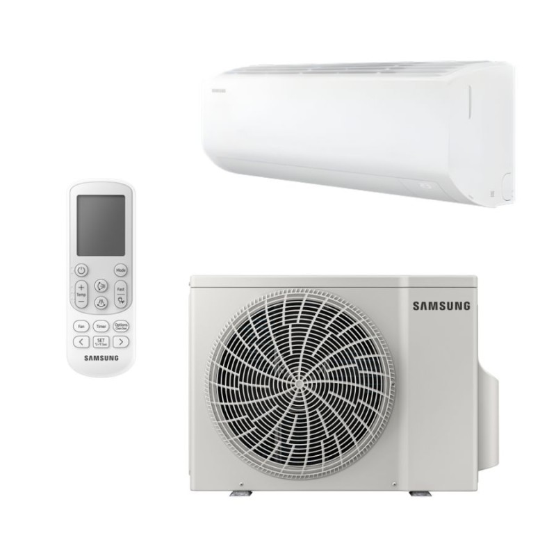 Šilumos siurblys Samsung Luzon S2 (AR50F09C1BHNEU / AR50F09C1BHXEU) 2,5/3,2 kW