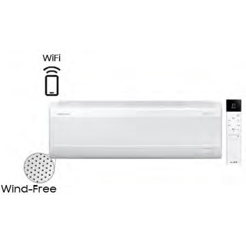 Samsung bevėjė “Multi-Split“ tipo sistemos vidinė sieninė dalis Wind Free Comfort S2 AR60F24C1AWNEU 6,5/7,4 kW