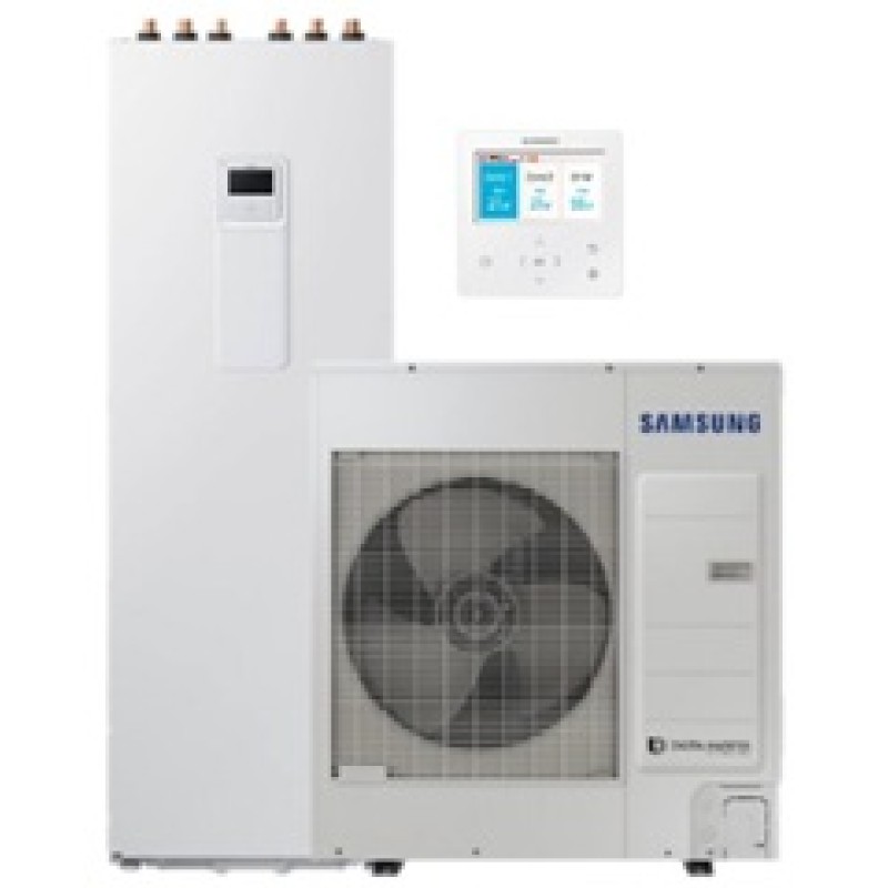 Samsung oras-vanduo šilumos siurblys su talpa (AE260CNWMEG/EU-AE080RXYDEG/EU-MWR-WW10KN) 8,0 kW