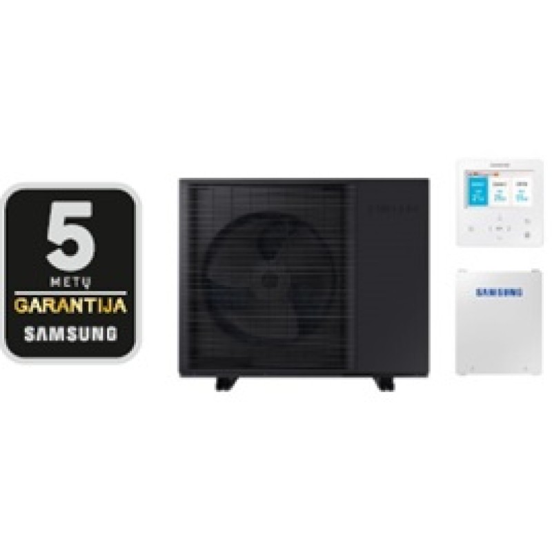Samsung oras-vanduo šilumos siurblys (AE140BXYDGG/EU-MIM-E03EN) 14,0 kW
