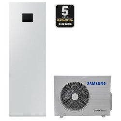 Samsung oras-vanduo šilumos siurblys su talpa (AE200DNWMPK/EU-AE050RXYDEG/EU) 5,0 kW