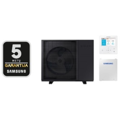 Samsung oras-vanduo šilumos siurblys (AE160CXYDGK/EU-MIM-E03EN) 16,0 kW