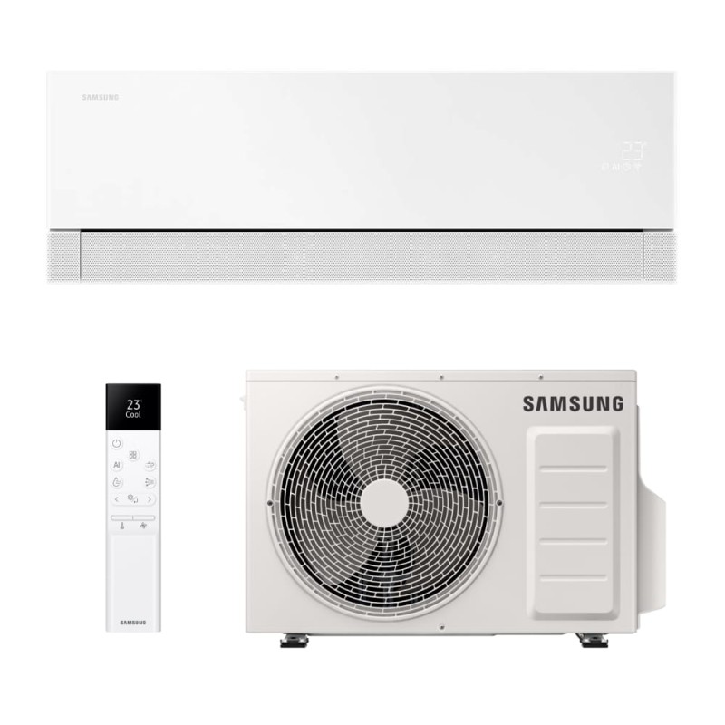 Bevėjis šilumos siurblys Samsung Wind Free Premiere+ (AR70H09CAAWNEU / AR70H09CAAWXEU) 2,5/3,2 kW