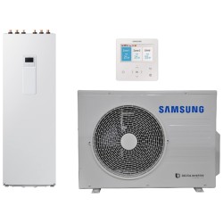 Samsung oras-vanduo šilumos siurblys su talpa (AE200RNWSEG/EU-AE040RXEDEG/EU-MWR-WW10KN) 4,4 kW