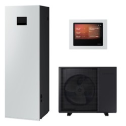 Samsung oras-vanduo šilumos siurblys su talpa (AE200DNWSPG/EU-AE125DXEDGG/EU) 12,5 kW