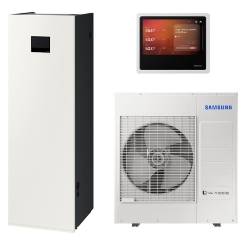 Samsung oras-vanduo šilumos siurblys su talpa (AE200DNWSPG/EU-AE090CXEDEG/EU) 9,0 kW