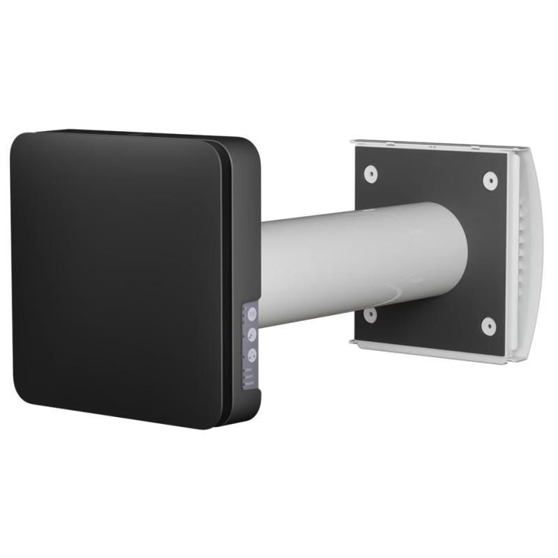 Mini rekuperatorius Aura One WiFi 100 juodas