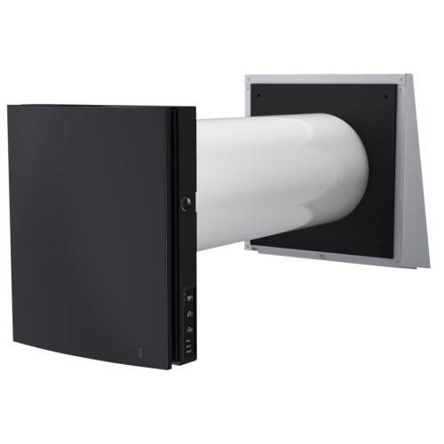 Mini rekuperatorius Flexit Roomie One WiFi V2 juodas