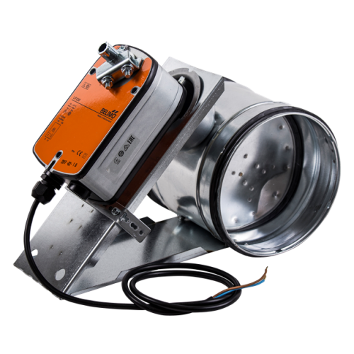 Oro uždarymo sklendė su spyruokle Ø160