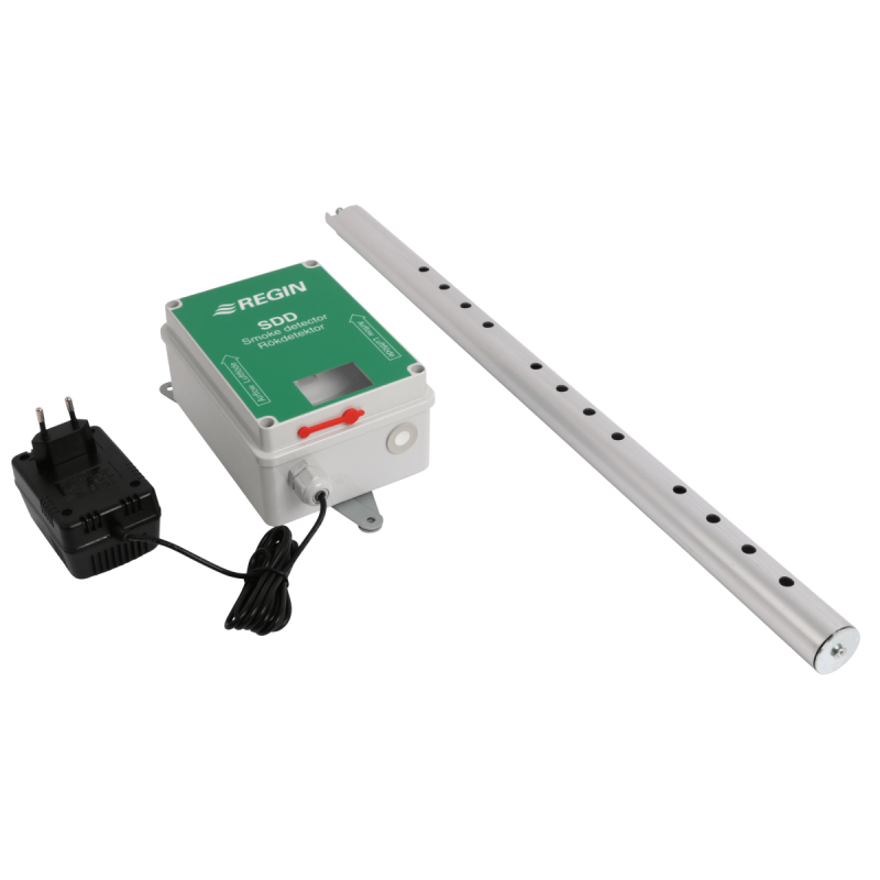 Dūmų detektorius montavimui ortakyje