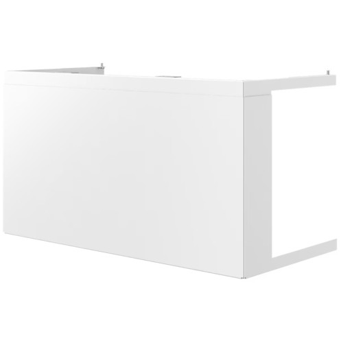 Ortakių uždengimas KS3 atvirais šonais, baltas