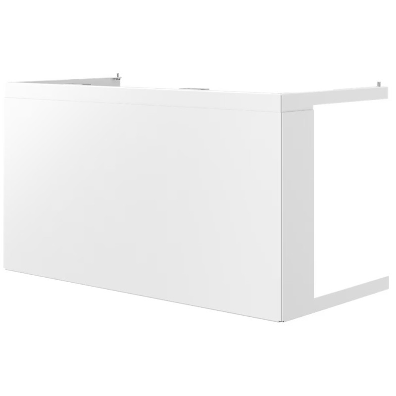 Ortakių uždengimas KS3 atvirais šonais, baltas