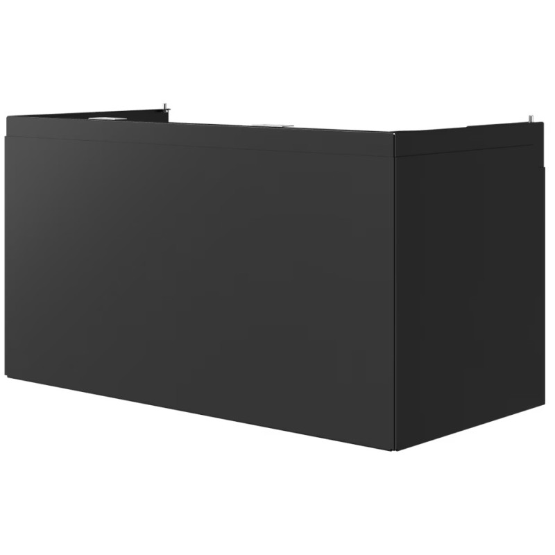 Ortakių uždengimas KS3 uždarais šonais, juodas