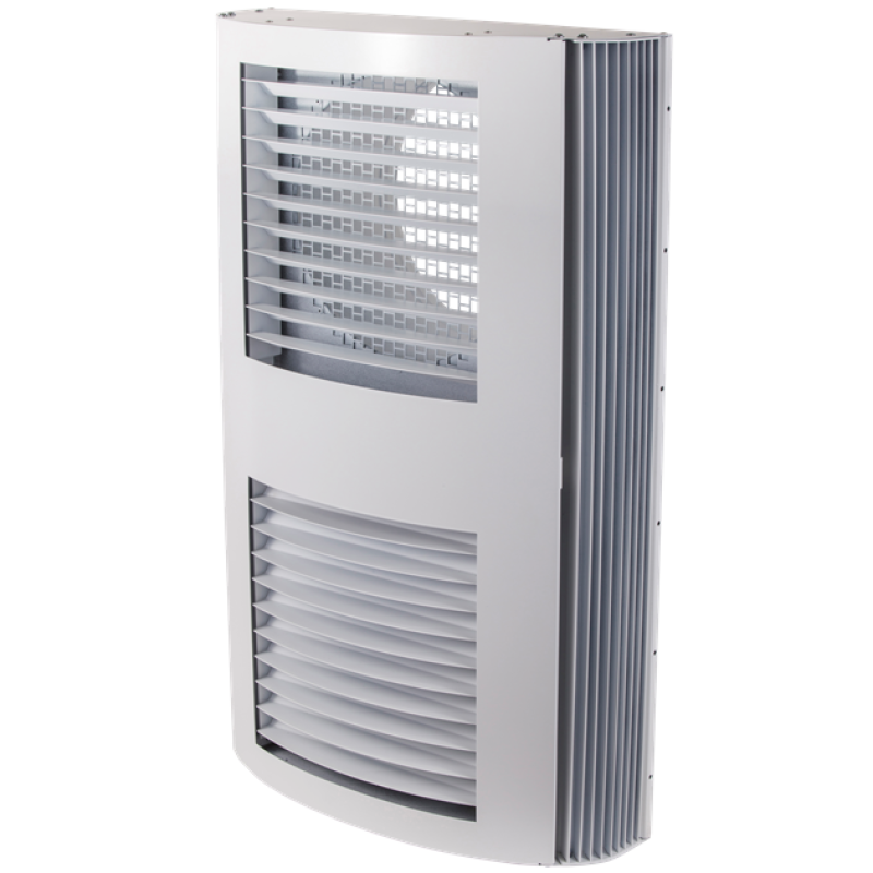 Dvigubas sieninis gaubtas 250 baltas