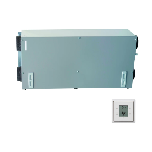 Horizontalus ENTALPINIS Zehnder ComfoAir 200 V rekuperatorius su integruotu šildymo tenu. (471222470-K)