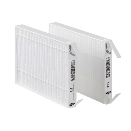 Oro filtrai Zehnder ComfoSpot 50 mini vėdinimo įrenginiui.