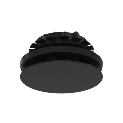 Zehnder LUNA oro padavimo difuzorius d125, juodas.