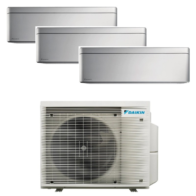 Multi split komplektas 3 kambariams Daikin Stylish (3MXM68A8 + 2xFTXA25CS + FTXA35CS)