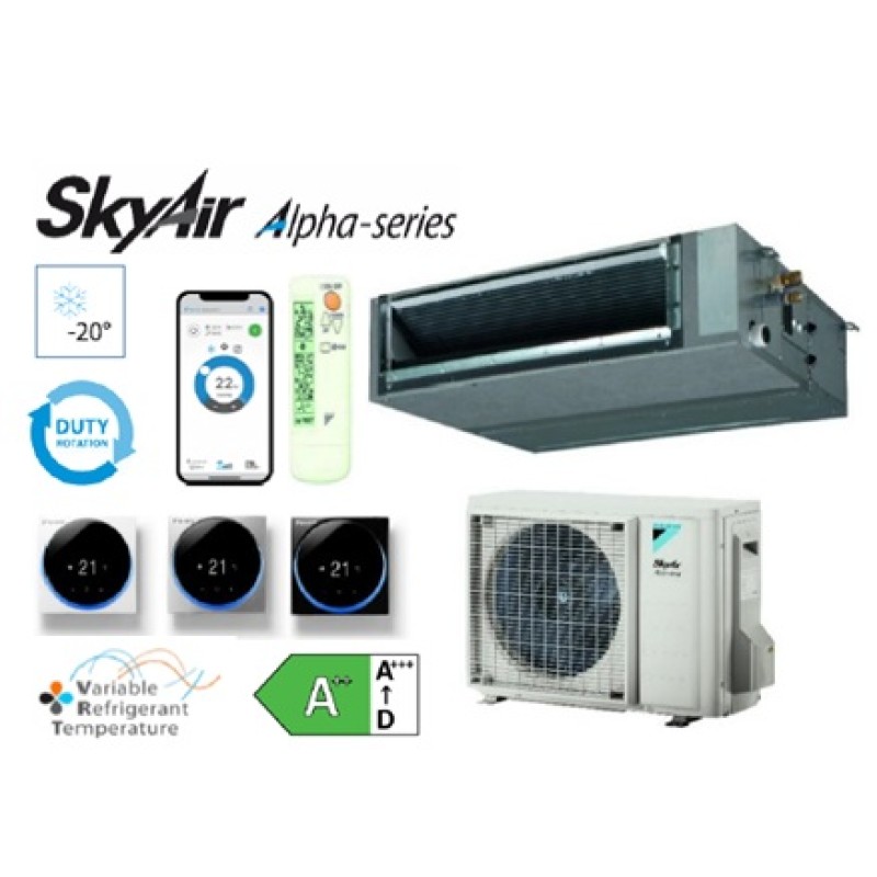 FBA125A / RZAG125NY1 Ortakinis oro kondicionierius Daikin 12,1kW / 13,5kW