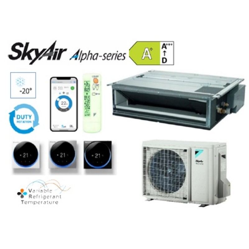 FDXM60F9 / RZAG60B Ortakinis oro kondicionierius Daikin 6,0kW / 7,0kW