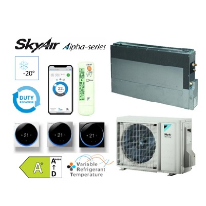 FNA60A9 / RZAG60B Ortakinis pastatomas oro kondicionierius Daikin 6,0kW / 7,0kW