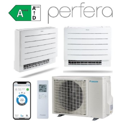 FVXM35B / RXM35A9 Grindinis pastatomas oro kondicionierius Daikin Perfera 3,4kW / 4,5kW