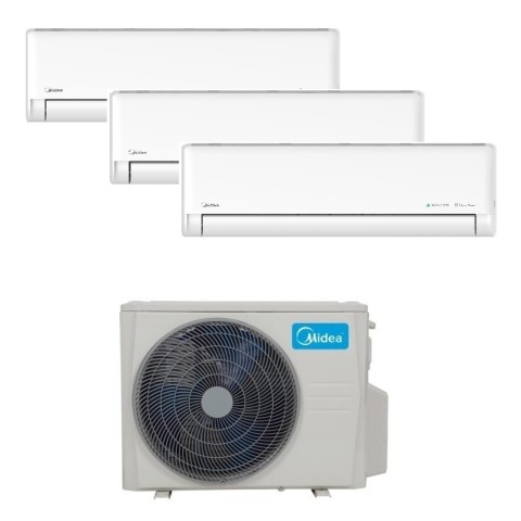 Multi split komplektas 3 kambariams Midea Solstice EZ (M3OA-27HFN8-Q + 2xEZ-09RD6-I + EZ-12RD6-I)